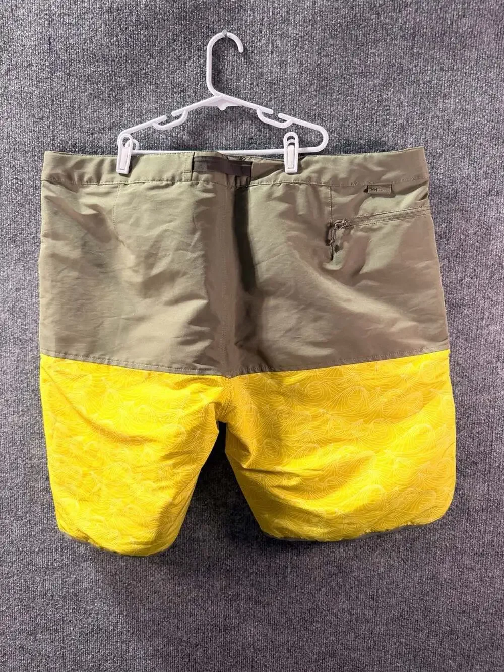 Helly Hansen Solen Water Shorts with Belted Waist and Wave Pattern